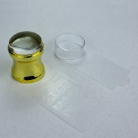 Печать для стемпинга (золото-серебро)